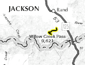 East Branch map - area