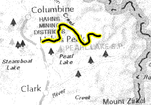 Farwell Mountain map- area