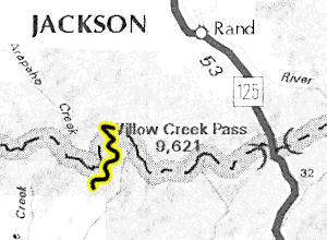 Poison Ridge map - area