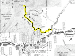 Coffee Pot Road map - area