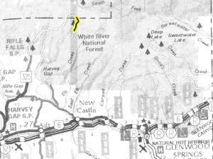 Meadow Lake map - area